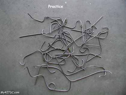 Original brake line build photograph
